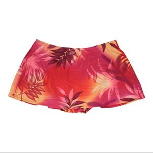 Athena Tropical Swim Skirt Size 8